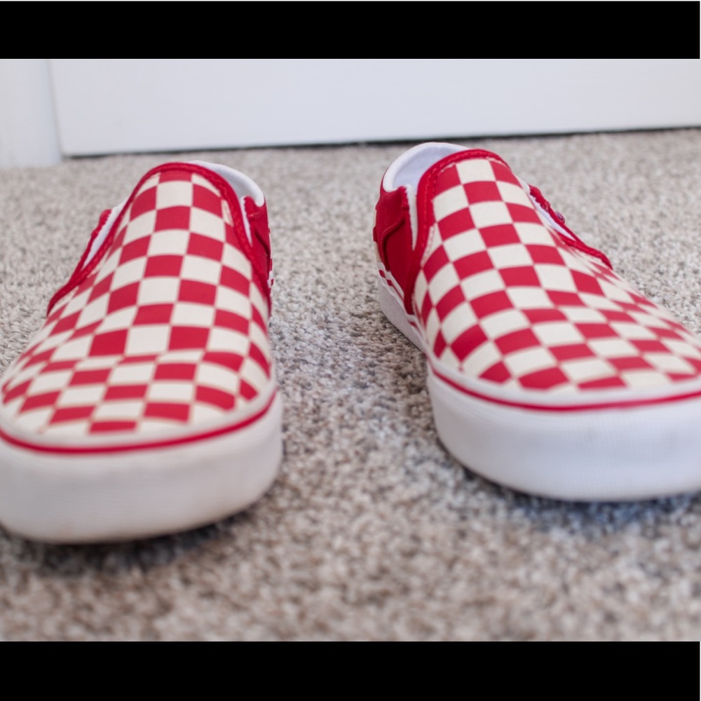 Red Vans - Picture 2 of 3